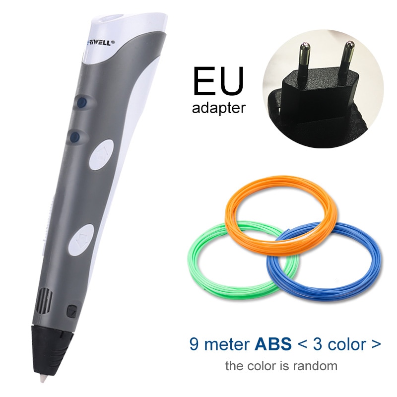 Myriwell 3D Pen Original DIY 3D Printing Pen With 1.75mm ABS Filament  Creative Toy Birthday Gift For Kids Design Drawing | Shopee Malaysia