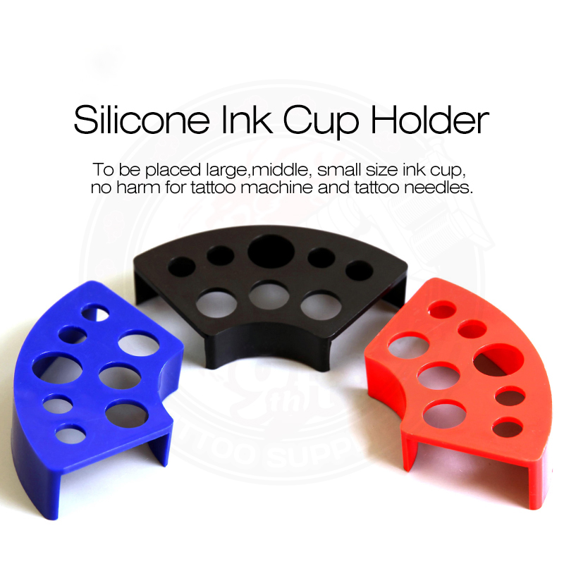 Tattoo Ink Cup Holder Silione Tattoo Equipment Tattoo Accessories For S