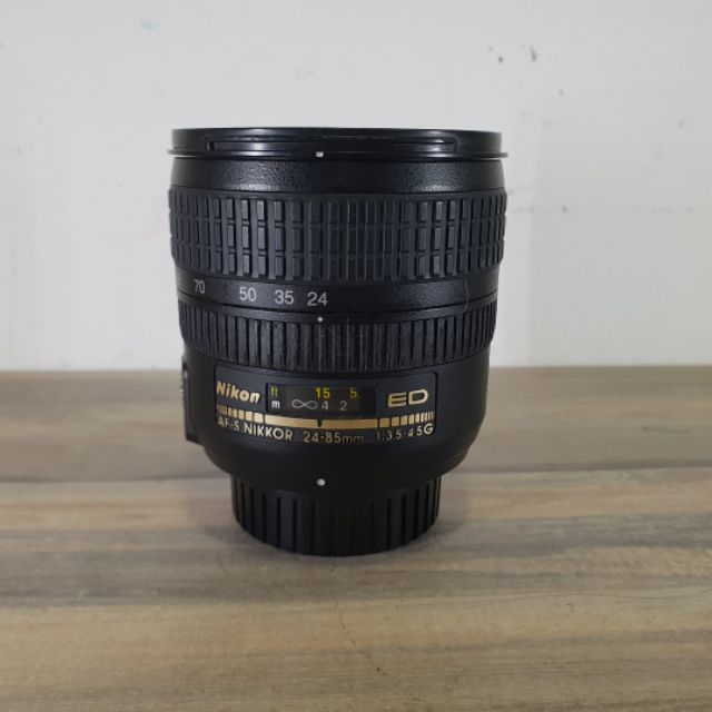 Used Lens Nikon 24 85mm F3 5 4 5 Ed Made In Japan Shopee Malaysia