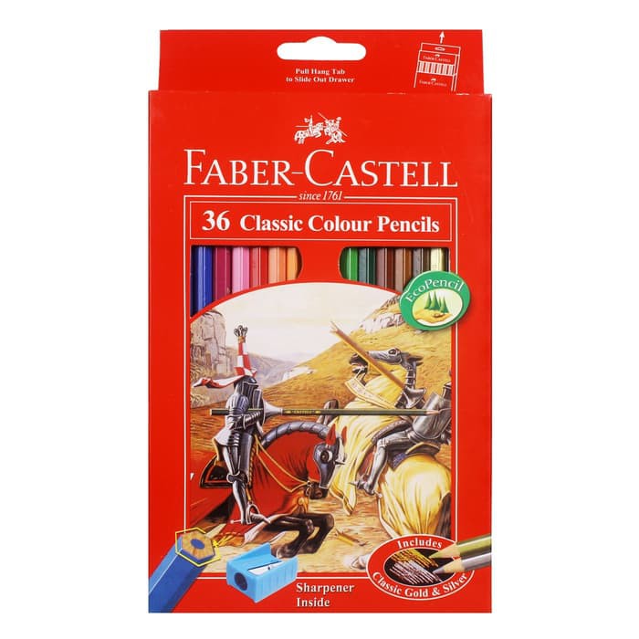 Faber Castell 36 Color Classic Color Pencils | Shopee Malaysia