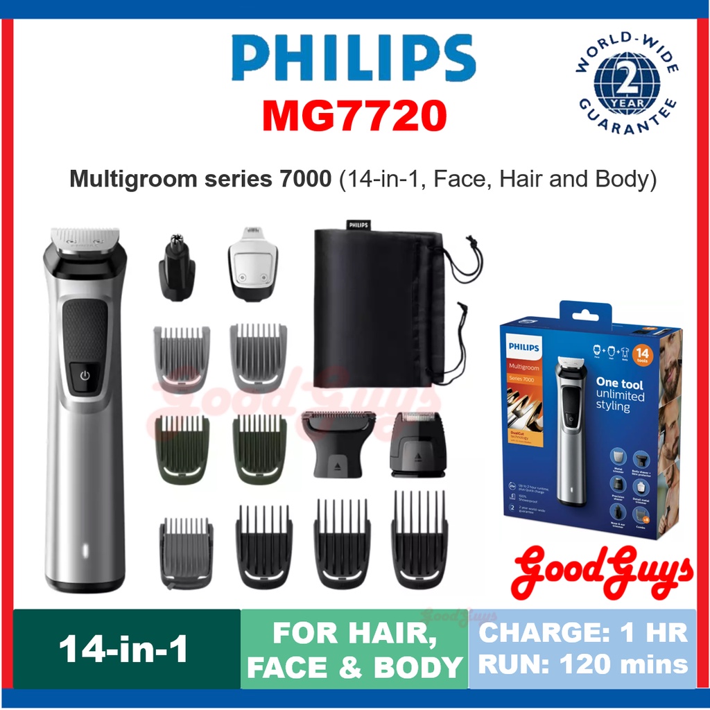 PHILIPS MG7720 MULTIGROOM 7000 SERIES | Shopee Malaysia
