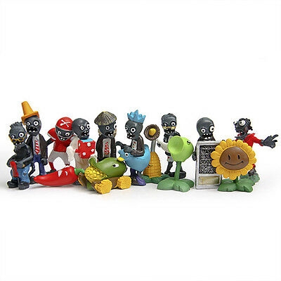 Zombies Toys Anime Action figures pvz PVC Kids Gift 40pcs/set New Plants vs