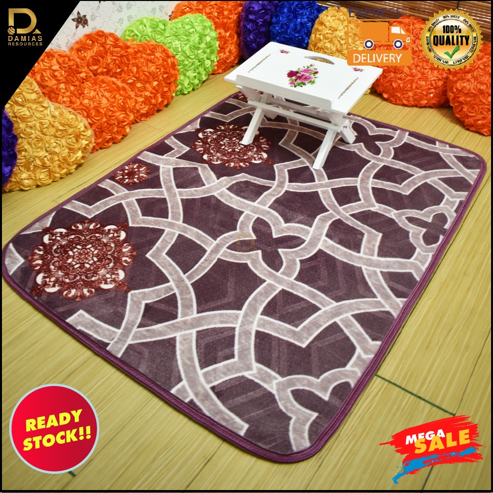 RUG CARPET SAIZ S MINI SESUAI UNTUK BILIK TIDUR MURAH MALAYSIA ANTI