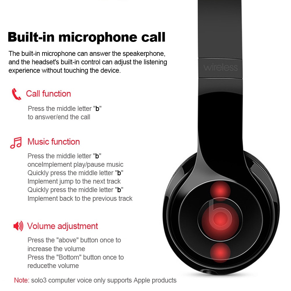 beats solo3 microphone