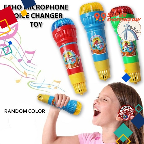 [READY STOCK] Mikrofon Mainan Plastik Kanak Kanak - Echo Microphone Mic ...