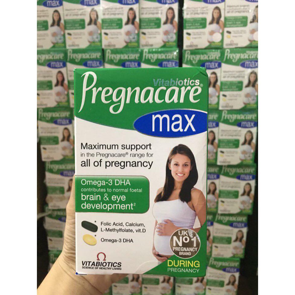 Uk Pregnacare Max 84 Capsules New Model Shopee Malaysia