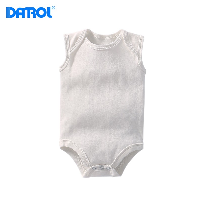 white sleeveless romper