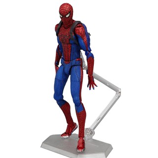 Figma 199 Marvel Super Hero Spiderman Action Figure The Amazing Spider Man Doll Toys 15cm Shopee Malaysia - the amazing spider man mask roblox