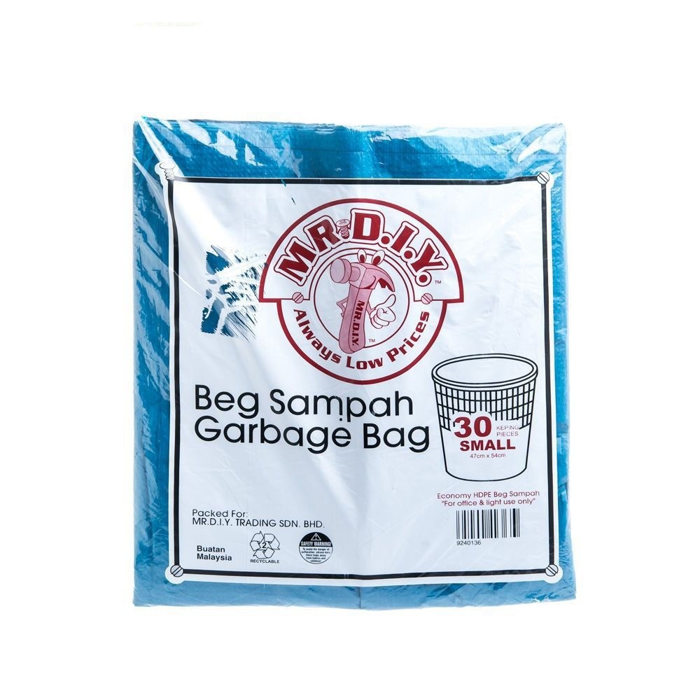 MR.DIY EcoFriendly Garbage Bags Small (30pcs) Shopee Malaysia