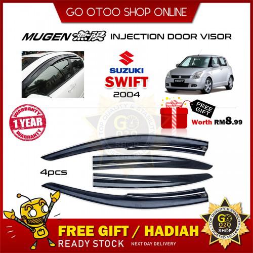 Mugen Style Door Visor Suzuki Swift First Generation 2005 