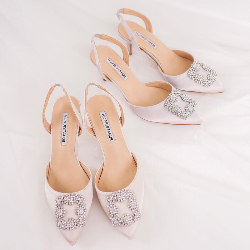 Buy Hijabistahub Irabelle Heels 3 Inch Kasut Nikah Kasut Tumit Tinggi Heels Kasut Tunang Kasut Casual Seetracker Malaysia