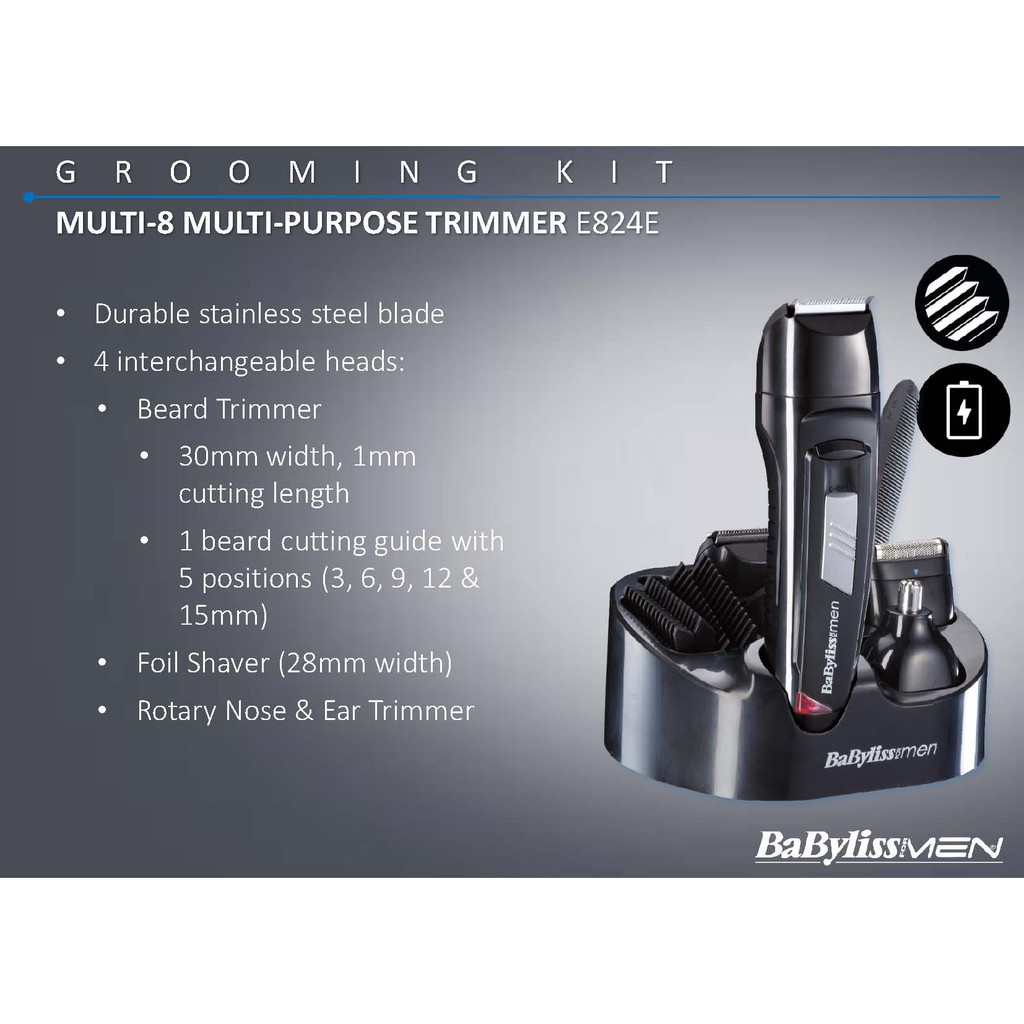 babyliss multi trimmer