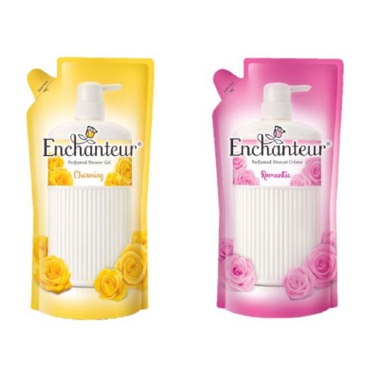 ENCHANTEUR PERFUMED SHOWER GEL 600ML (REFILL PACK) CHARMING / ROMANTIC