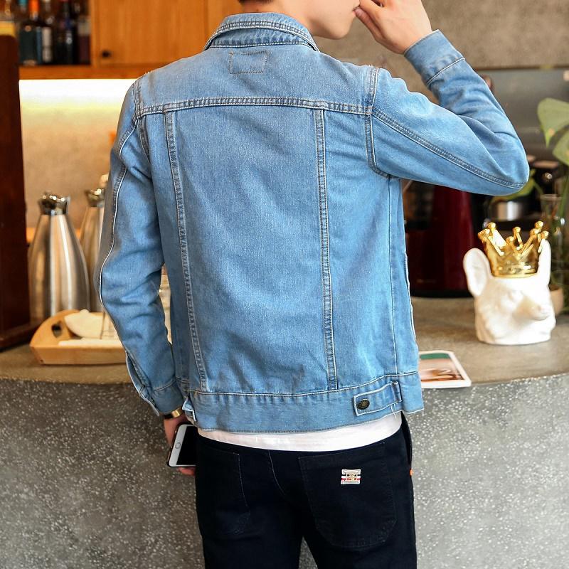 Fashion Jaket Lelaki Fashion Korean Version Men Denim Jacket Student