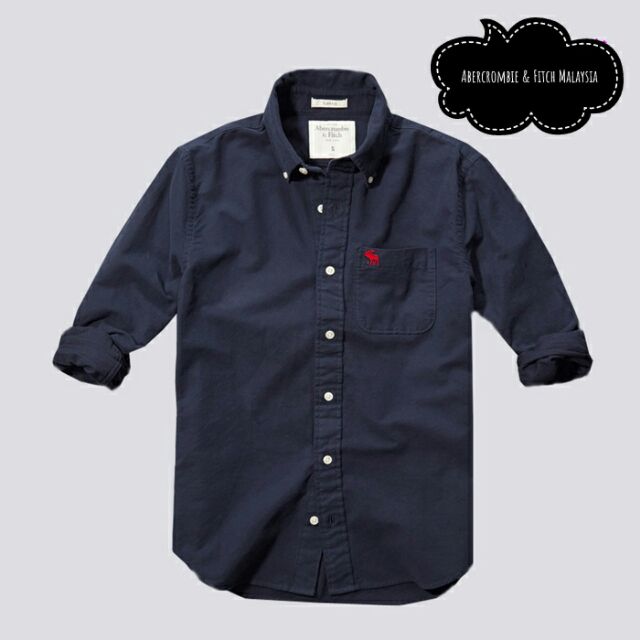 abercrombie and fitch button up shirt