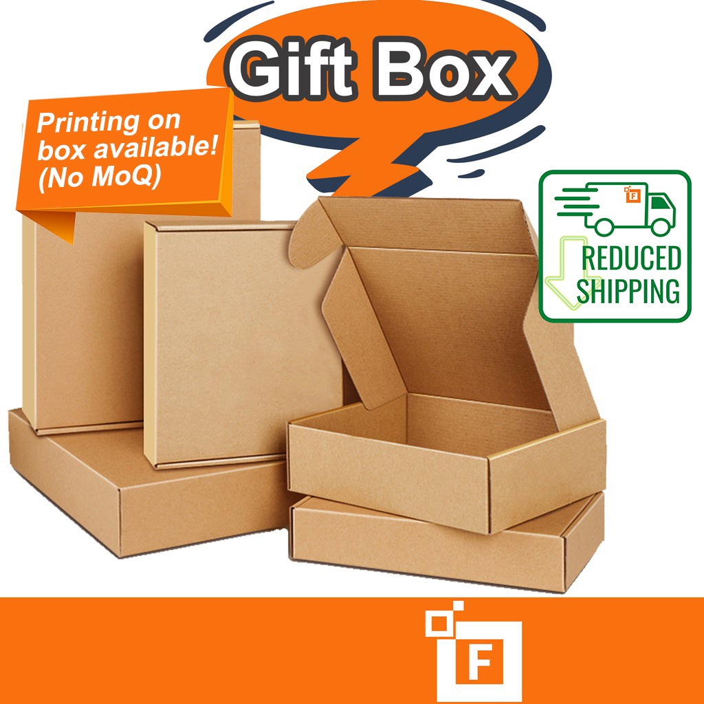 Kraft Box Prices And Promotions Dec 2022 Shopee Malaysia Black Gift