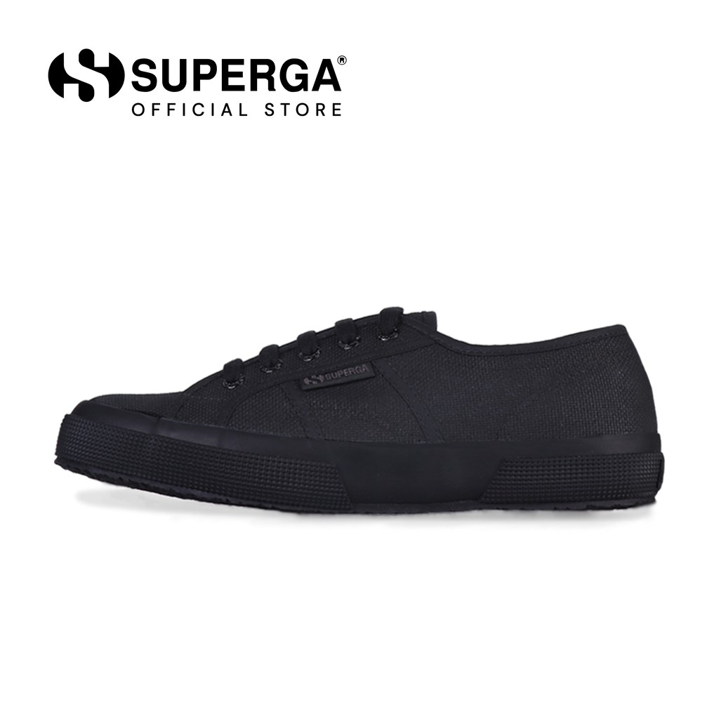 superga total black