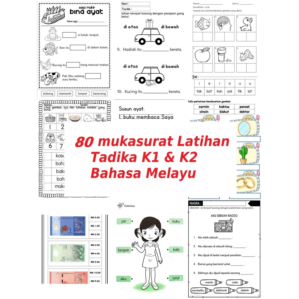 Buku Latihan Bahasa Melayu Tadika 6 Tahun Pdf : Latihan Matematik ...