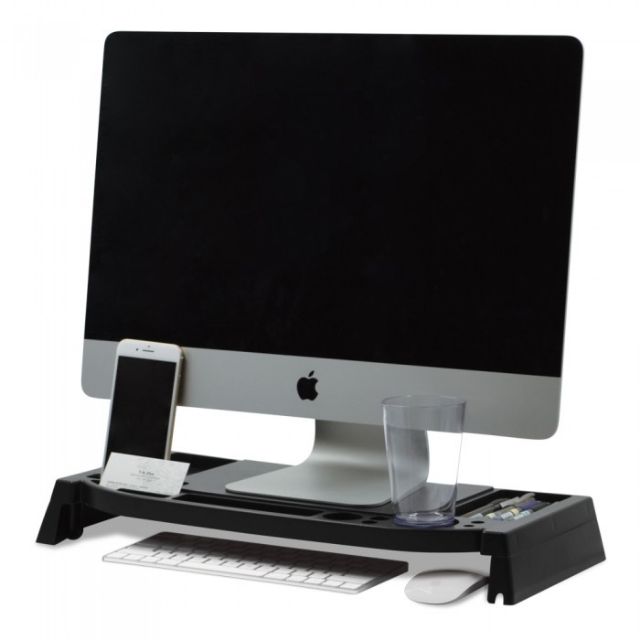  Monitor  Stand  Desktop Organiser Felton Black 