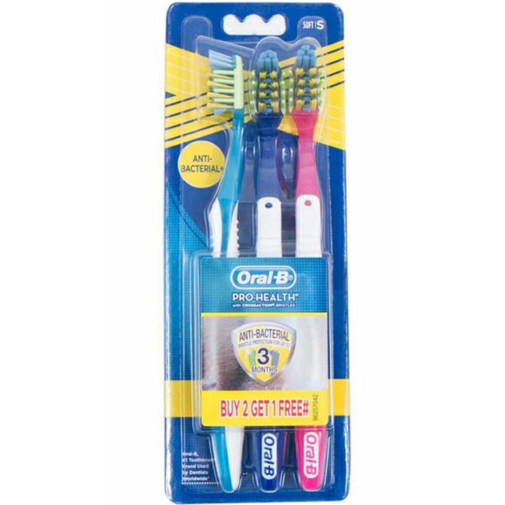 oral b antibacterial toothbrush