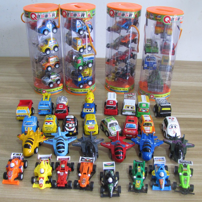 small toy car set