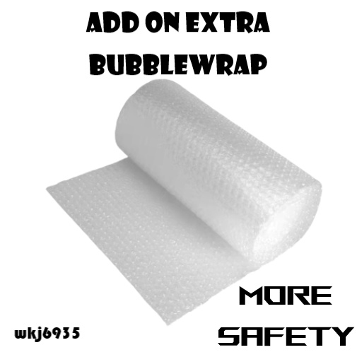 ADD ON EXTRA BUBBLE WRAP PACKAGING Shopee Malaysia