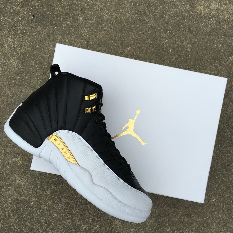 jordan 12 wings black and gold