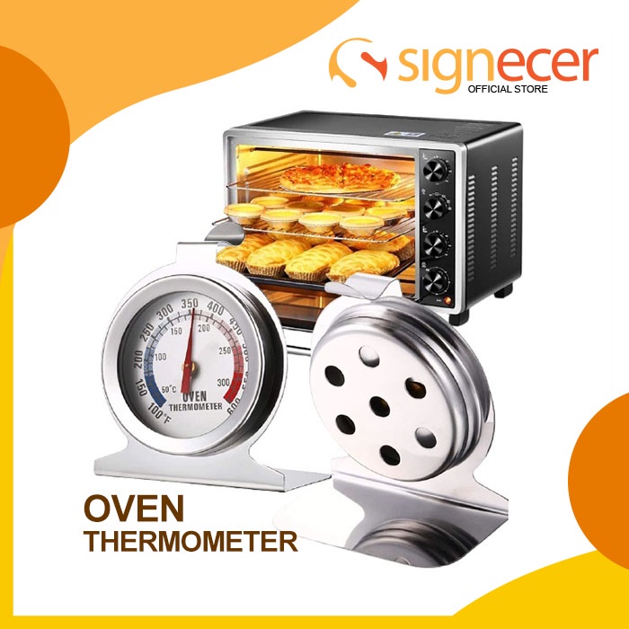 SIGNECER Oven Thermometer for Electric Oven Stainless Steel , Gas Oven