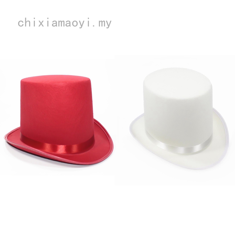 womens white top hat