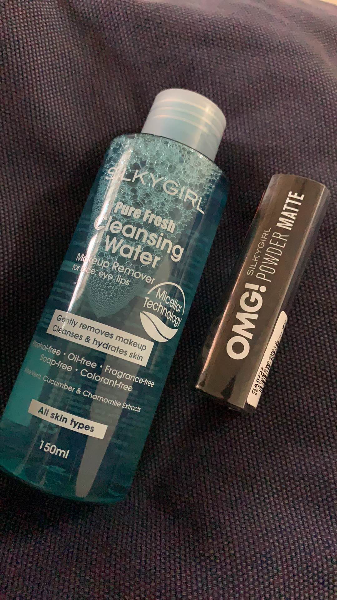 silkygirl pure fresh cleansing water
