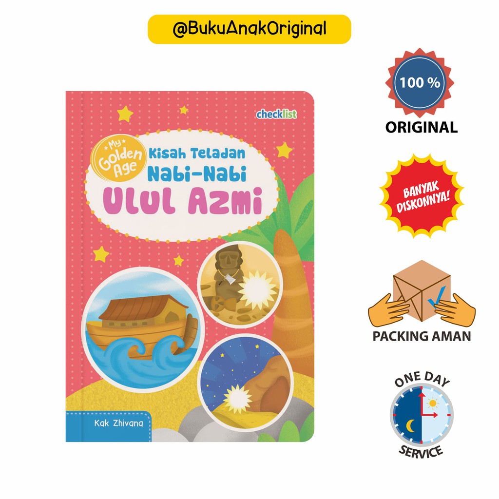 NABI Children's Board Book: The Exemplary Stories of the Prophets Ulul Azmi