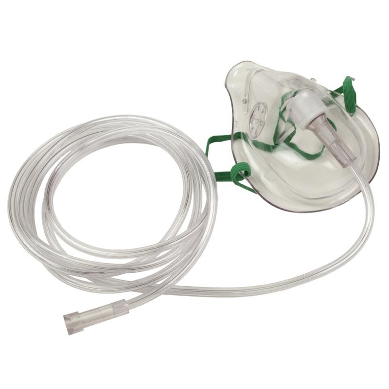 oxygen mask with tubing