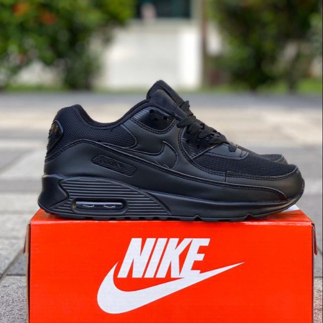 all black leather nike shoes womens