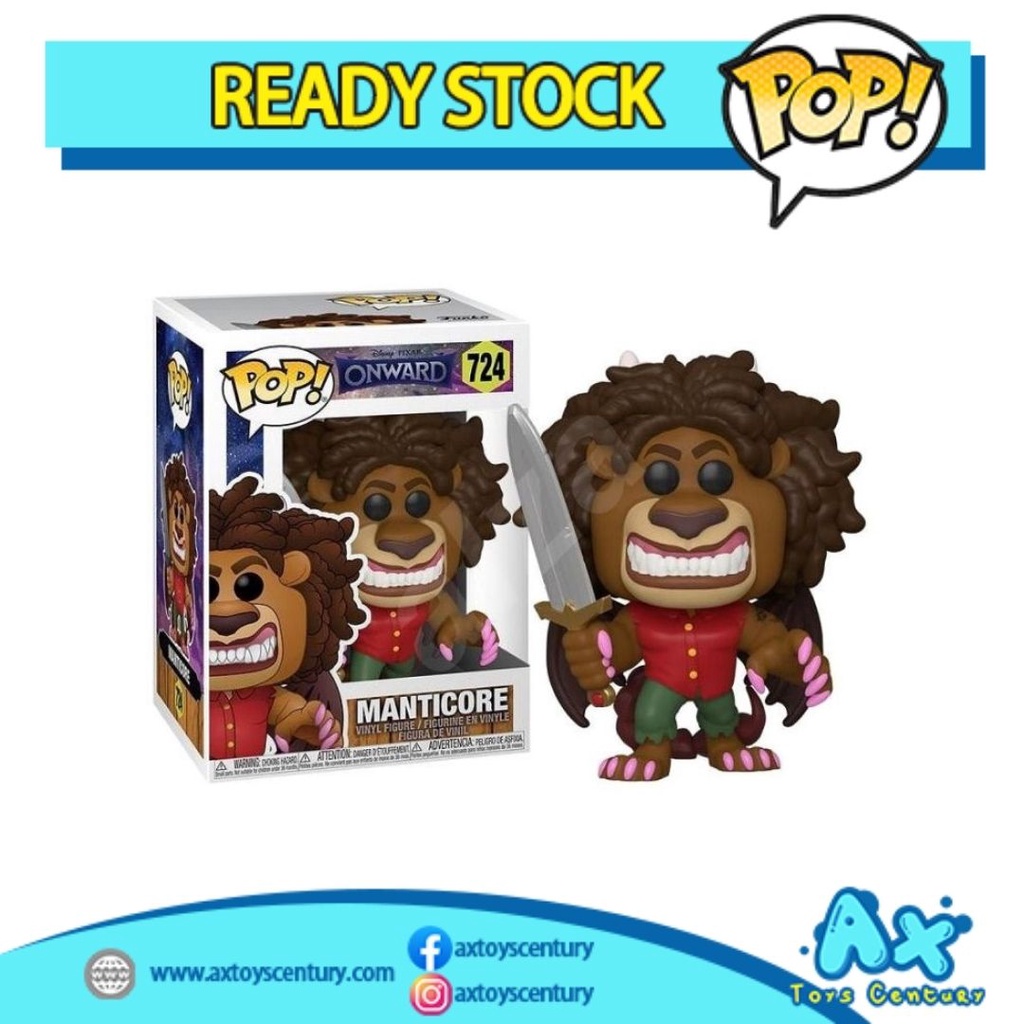 Funko Pop! Onward - Manticore #724 100% Genuine