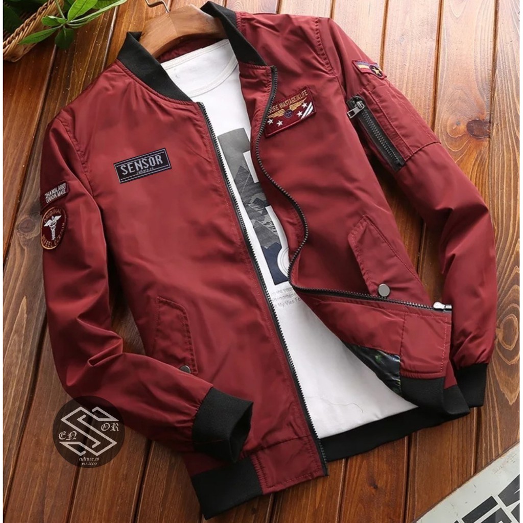 jaket bomber branded