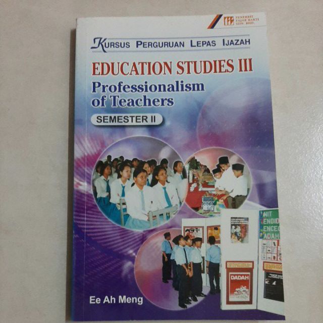 Education Studies 3 Semester 2 Kpli