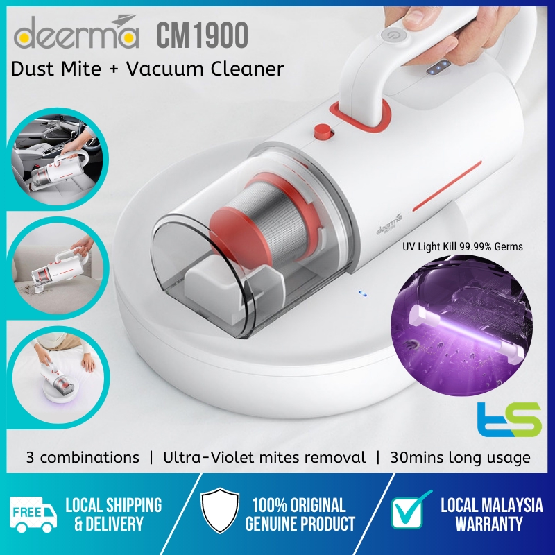 Deerma UV Dust Mite Vacuum Cleaner Cordless CM1900 / CM1910 Shopee