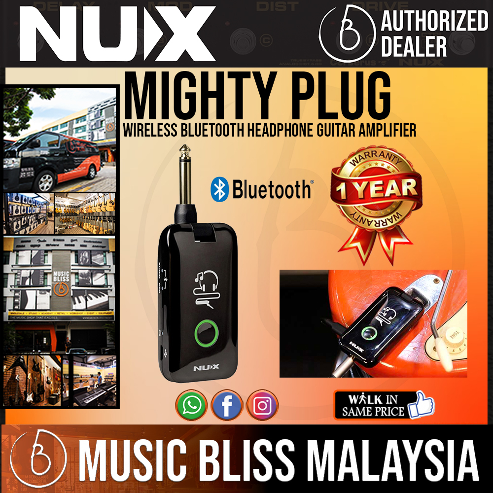 guitar amp to bluetooth headphones