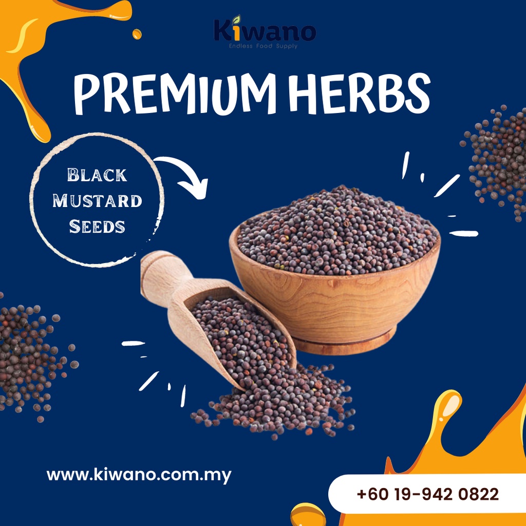 Biji Sawi Black Mustard Seed 125g Shopee Malaysia