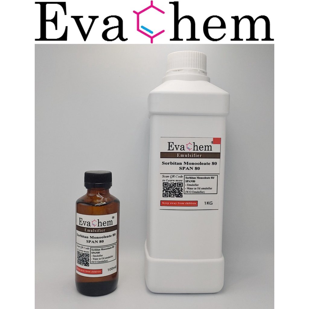 Sorbitan Monooleate 80 (SPAN80) Water in Oil Emulsifier 100ml 1kg
