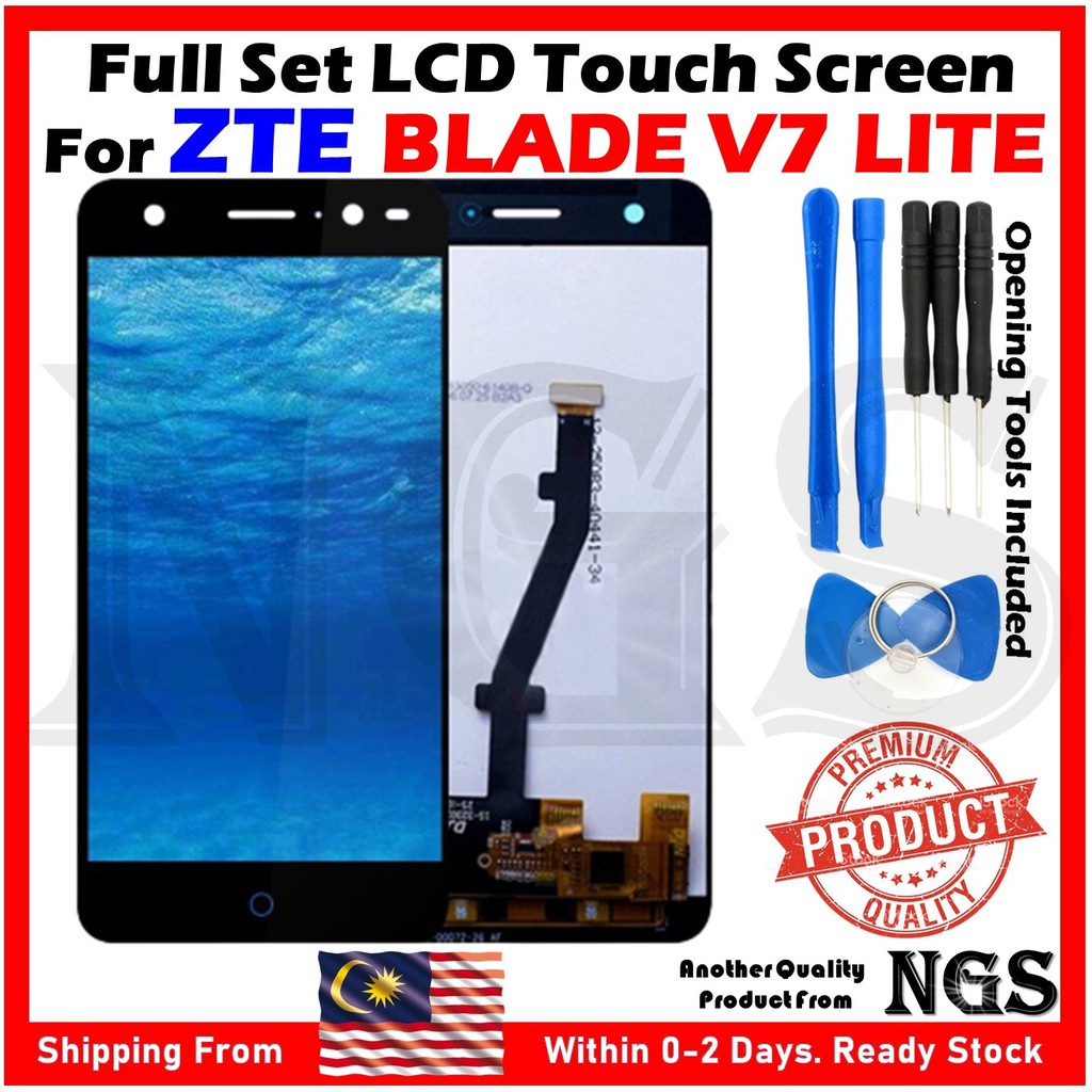 Full Set Lcd Touch Screen For Zte Blade V7 Lite V07 With Opening Tools Shopee Malaysia