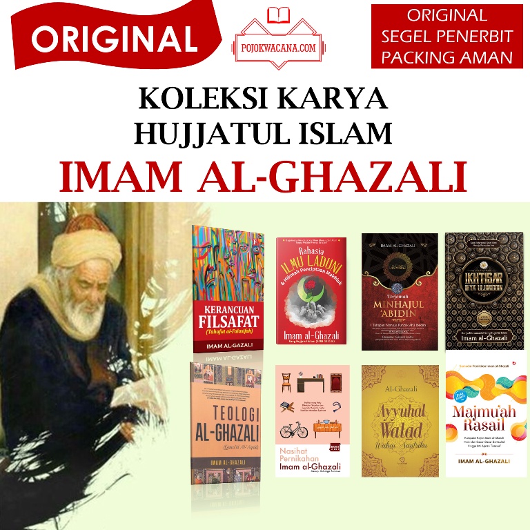 Original - Collection Of Imam Ghazali Books - Imam Al Ghazalis ...