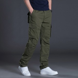 black cargo pants with zippers