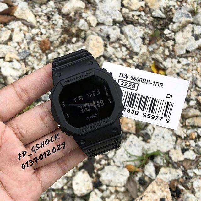 Original G Shock Dw5600bb 1 Shopee Malaysia