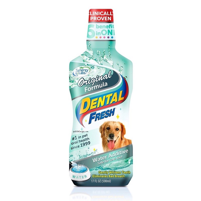 Dental Fresh dog oral hygiene water 500ml Shopee Malaysia