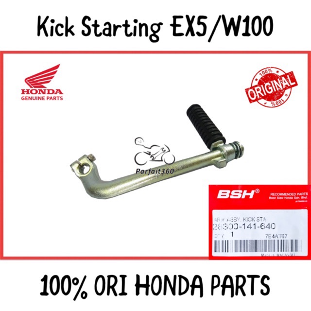 Honda Ex5 Dream W100 Gbo Gboj C70 Pedal Kick Starter Starting Engkol Kaki Start 