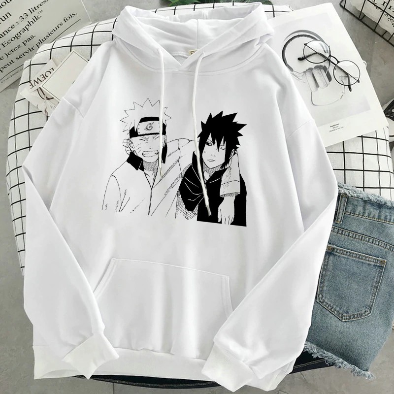 naruto harajuku uchiha sasuke pullover man anime hoodie sweatshirt clothes  hip hop hoodies men clothing streetwear