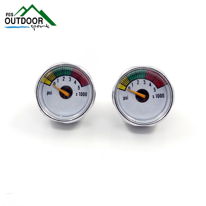 1/8NPT Threads 5000 PSI Mini Micro Paintball Air CO2 Tank Pressure Gauge Shopee Malaysia