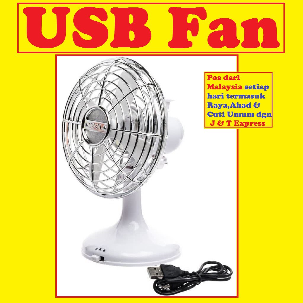 Portable USB Stand Table Fan Kipas Air Cooler Cooling Fan Mekah Umrah Travel Traveler Baby Bayi Table Hand Handy Fan 风扇