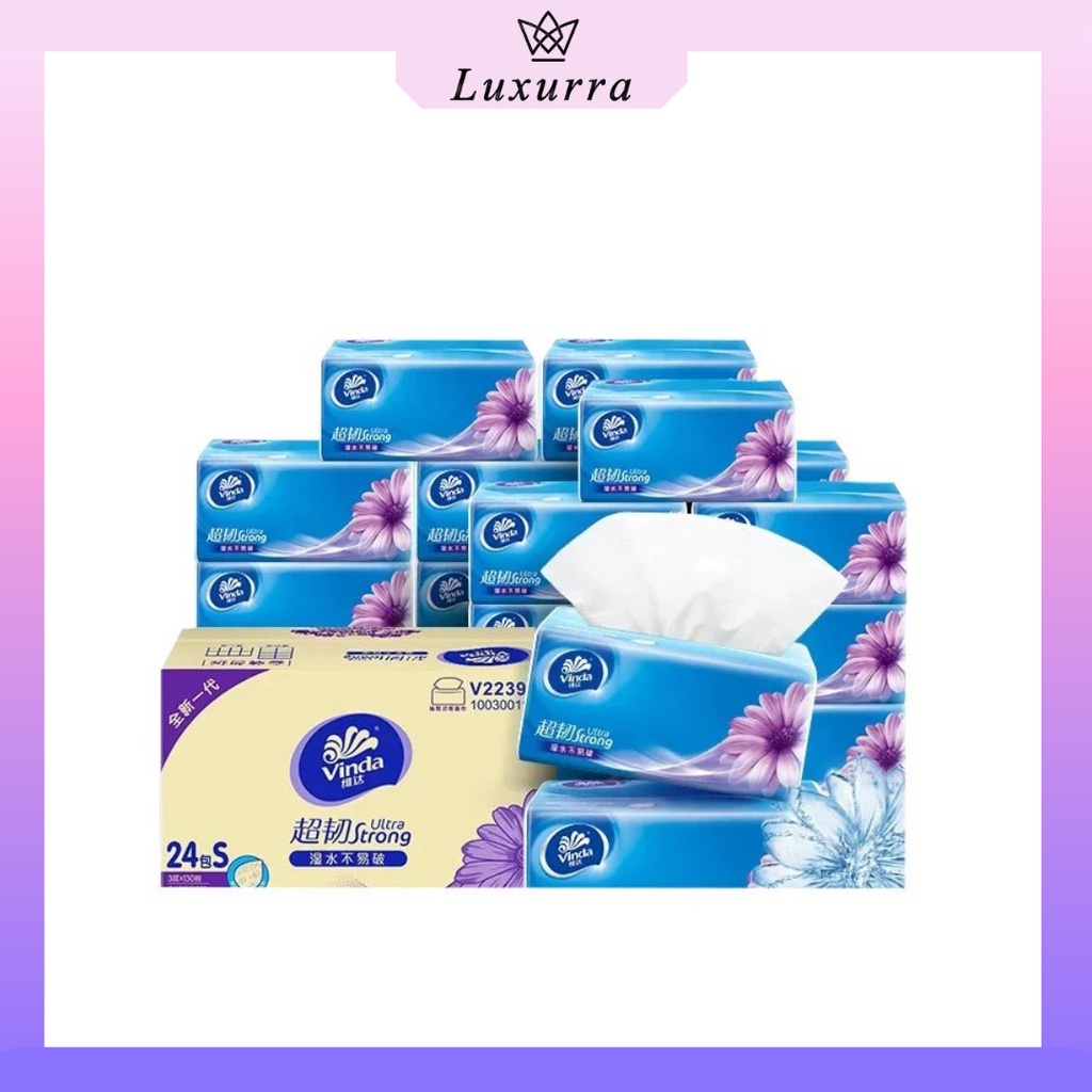 Vinda Tisu 3ply Deluxe Soft Pack Inspirasi Tisu Muka Shopee Malaysia